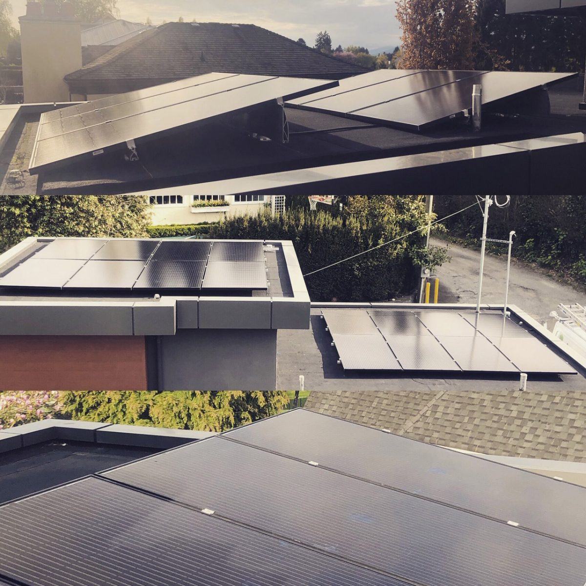 A Vancouver new modern house with a 12.1 kW solar system