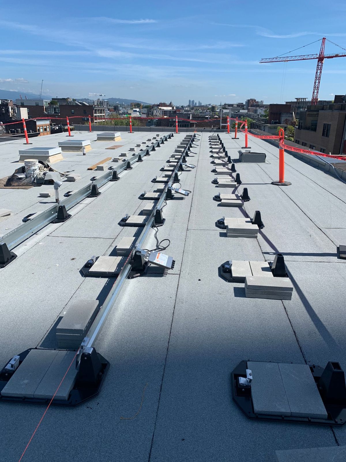parkade rooftop solar in Vancouver