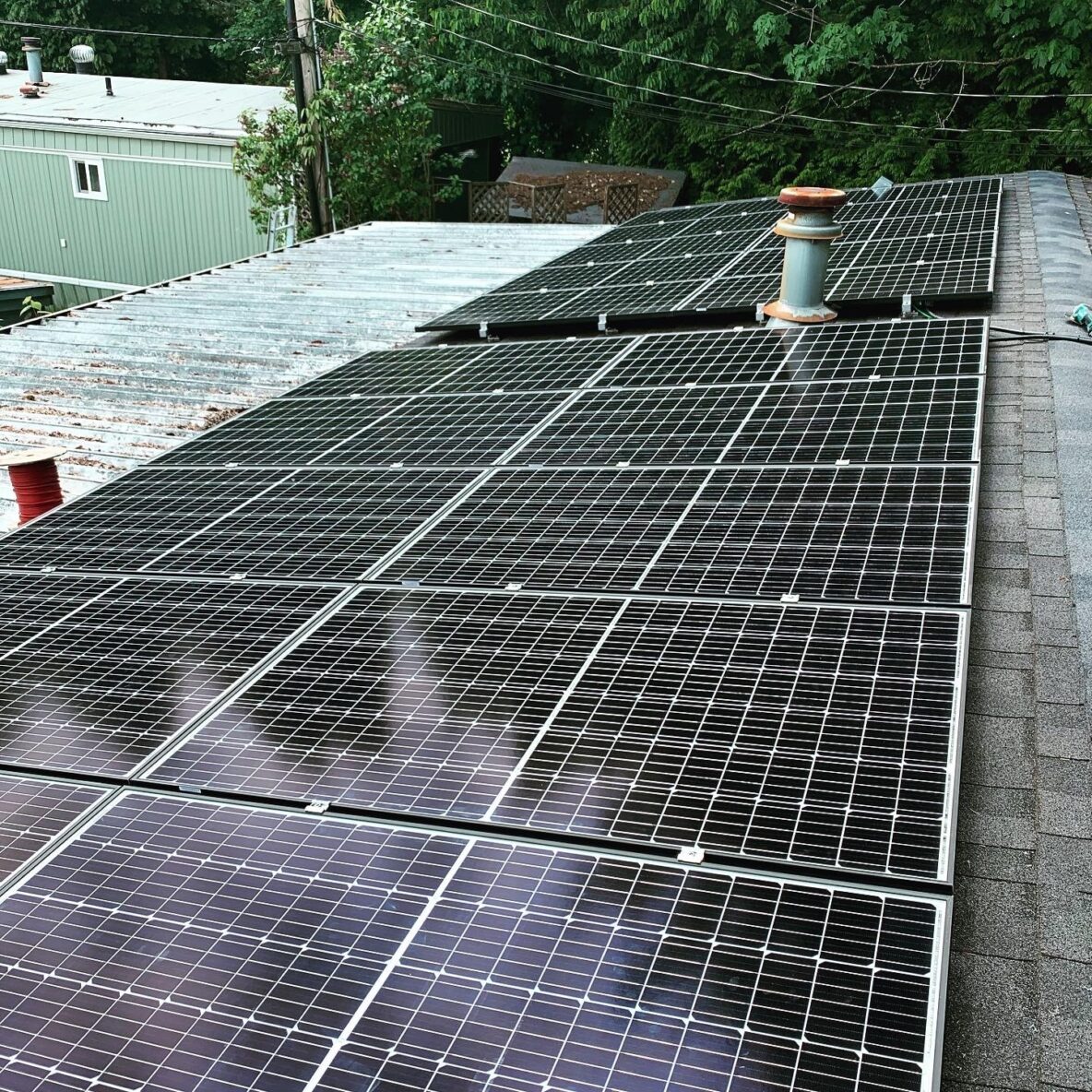 Our solar panel specialist installed solar energy system in Surrey